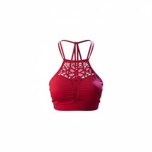 Victoria's Secret Hot Pink Crochet Bralette